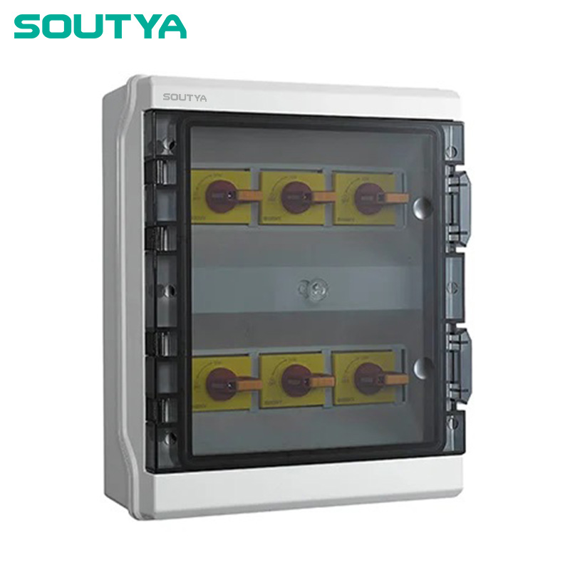 DC Isolator Box IP65 Krytie šiestich strún